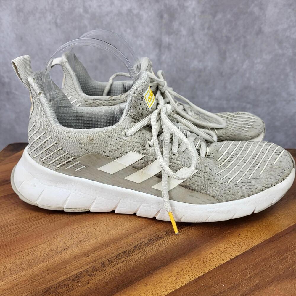 Adidas Asweego Running Shoes Womens 7.5 Gray Sneakers Trainers F37022